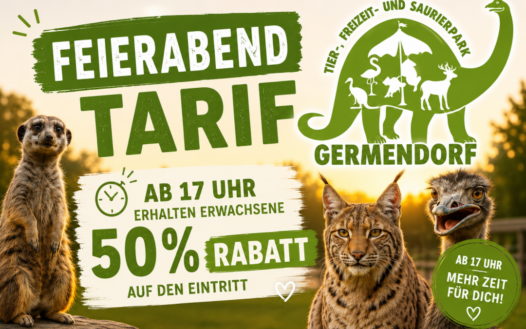 Feierabend Tarif – ab 17 Uhr
